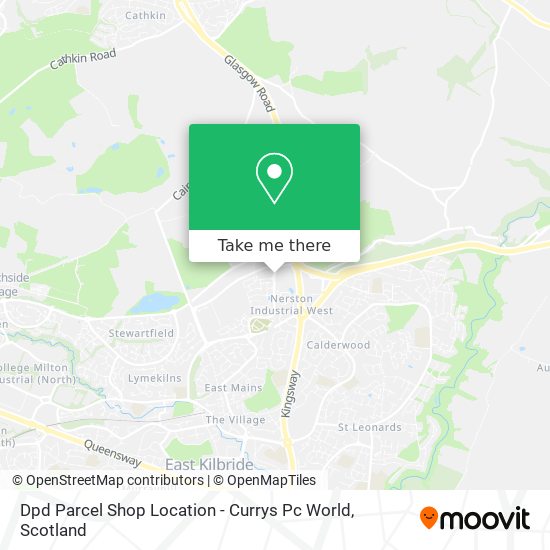 Dpd Parcel Shop Location - Currys Pc World map