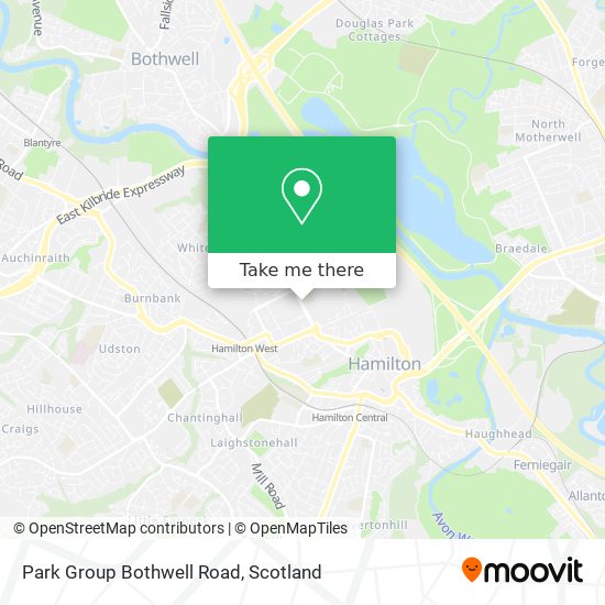 Park Group Bothwell Road map
