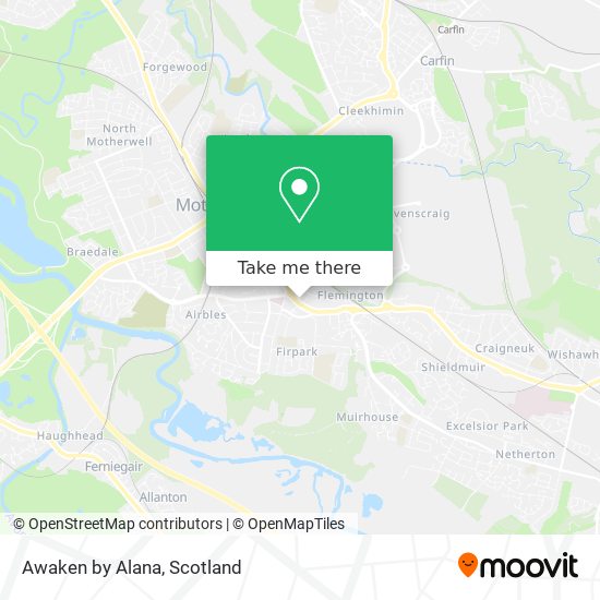 Awaken by Alana map