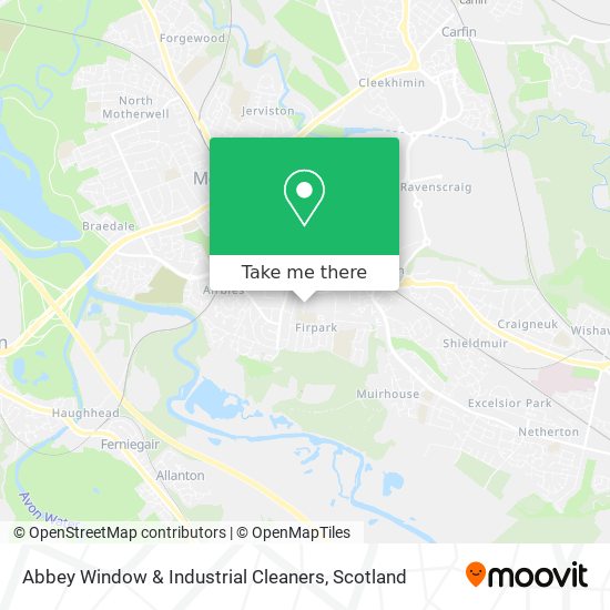 Abbey Window & Industrial Cleaners map