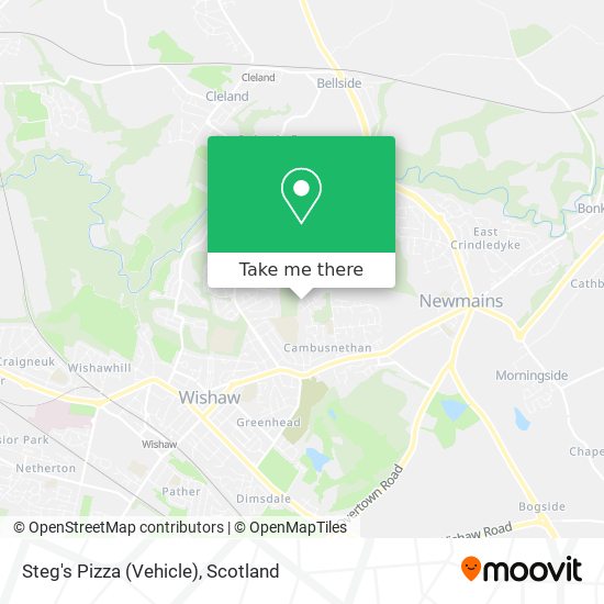 Steg's Pizza (Vehicle) map