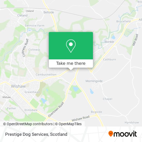 Prestige Dog Services map