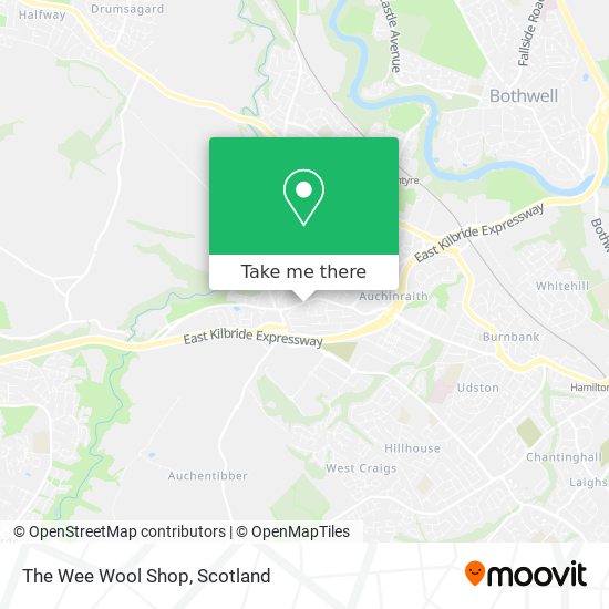 The Wee Wool Shop map