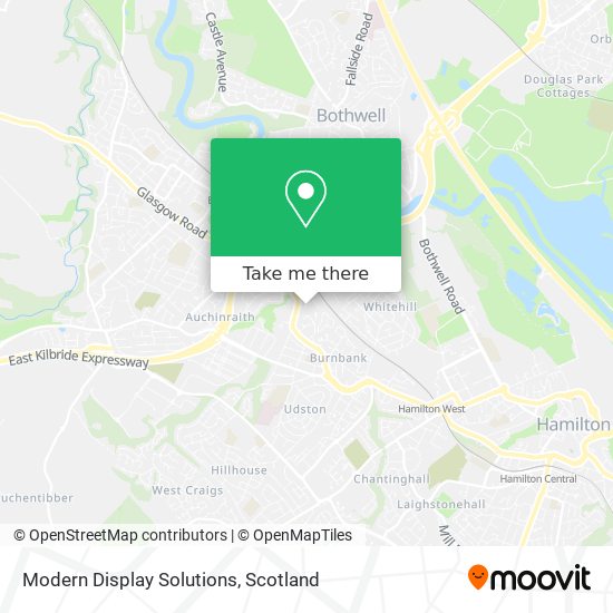 Modern Display Solutions map