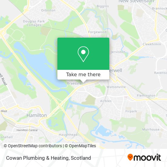 Cowan Plumbing & Heating map