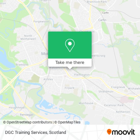 DGC Training Services map