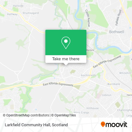 Larkfield Community Hall map