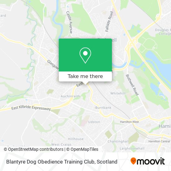 Blantyre Dog Obedience Training Club map