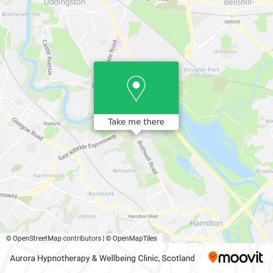 Aurora Hypnotherapy & Wellbeing Clinic map