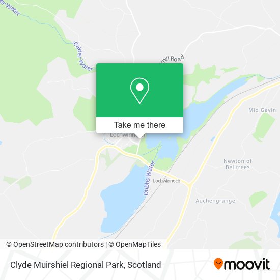 Clyde Muirshiel Regional Park map