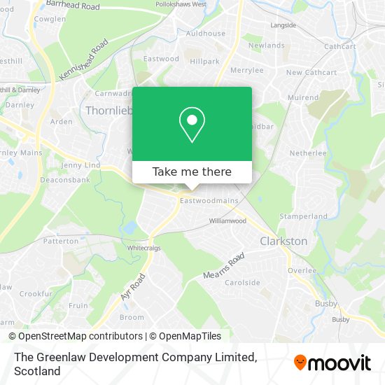 The Greenlaw Development Company Limited map