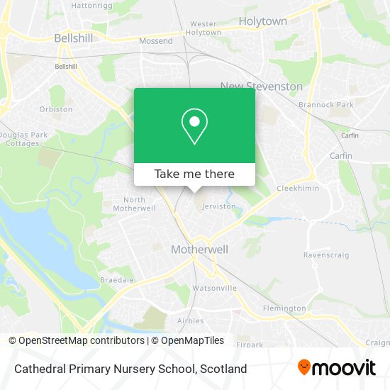 Cathedral Primary Nursery School map
