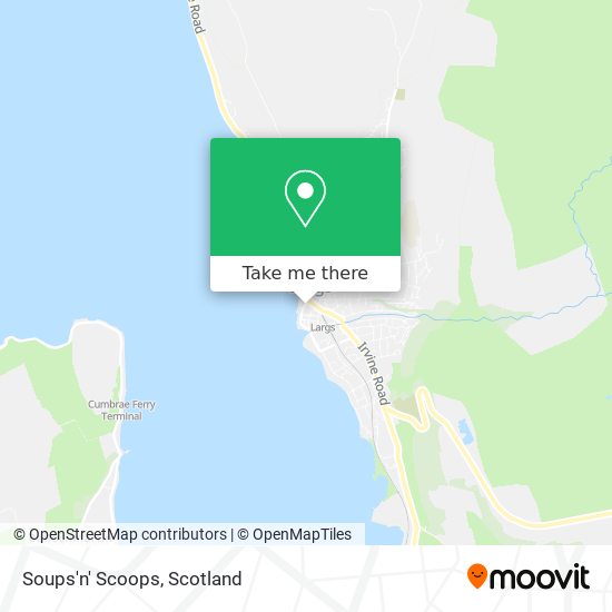 Soups'n' Scoops map