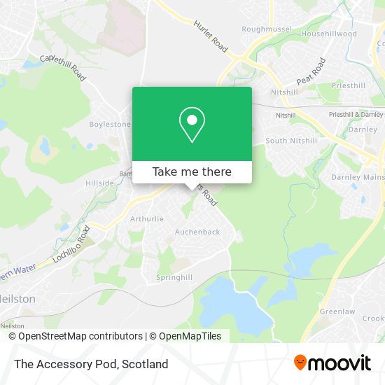 The Accessory Pod map
