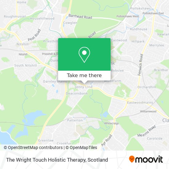 The Wright Touch Holistic Therapy map