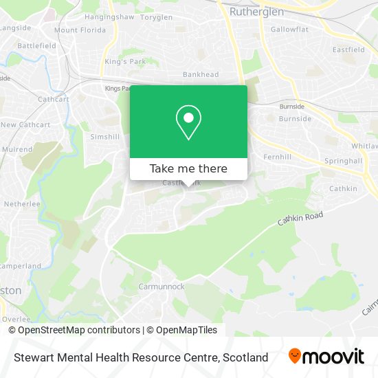 Stewart Mental Health Resource Centre map