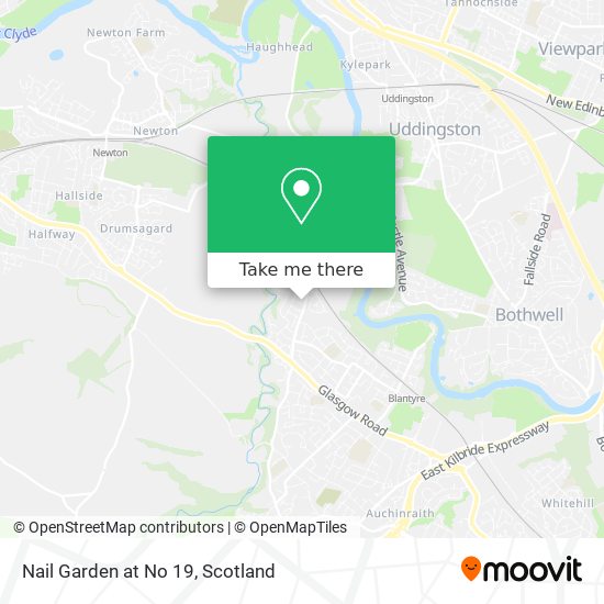 Nail Garden at No 19 map