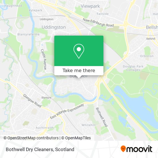 Bothwell Dry Cleaners map