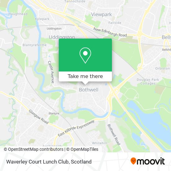 Waverley Court Lunch Club map