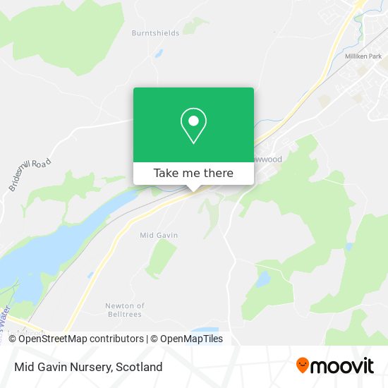 Mid Gavin Nursery map
