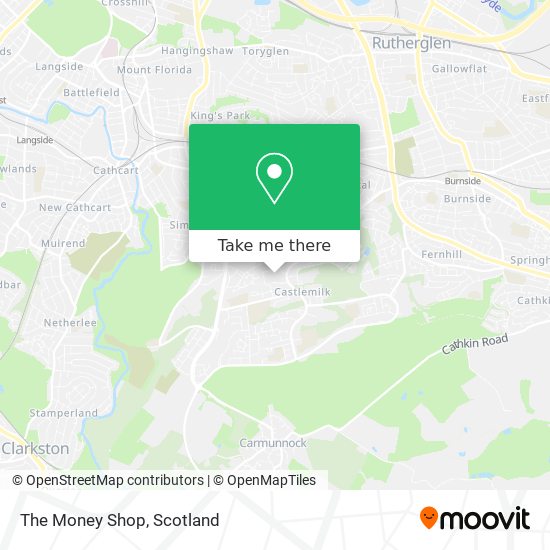 The Money Shop map