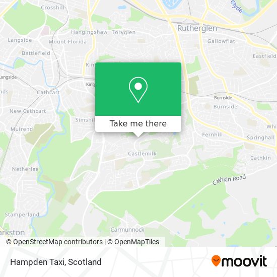 Hampden Taxi map