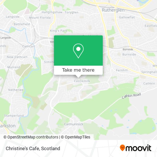 Christine's Cafe map