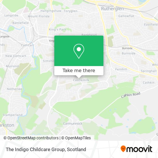 The Indigo Childcare Group map