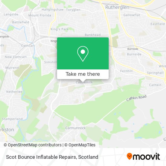 Scot Bounce Inflatable Repairs map