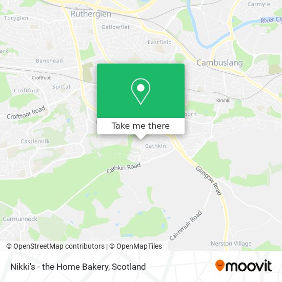 Nikki's - the Home Bakery map