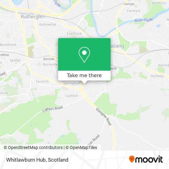 Whitlawburn Hub map