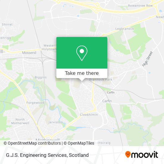 G.J.S. Engineering Services map