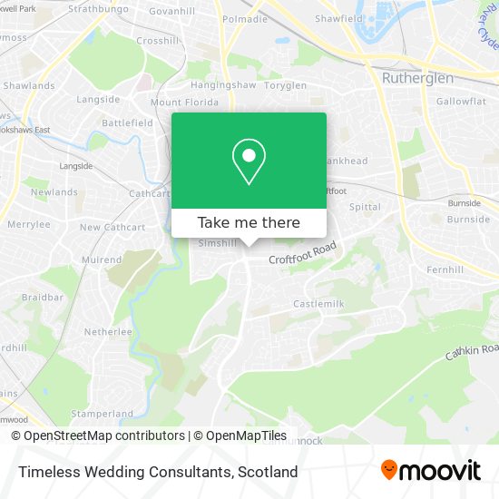 Timeless Wedding Consultants map
