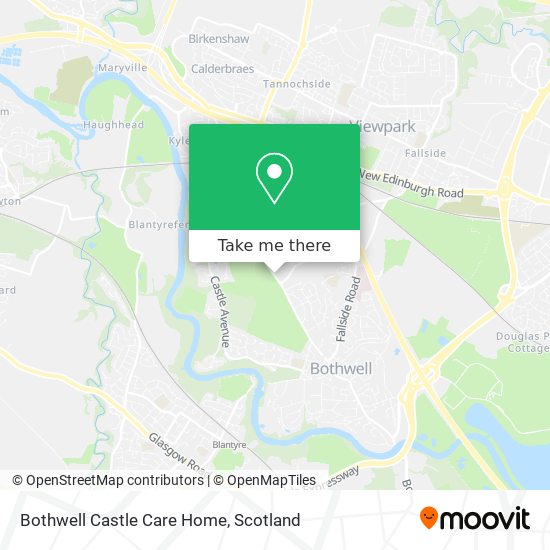 Bothwell Castle Care Home map