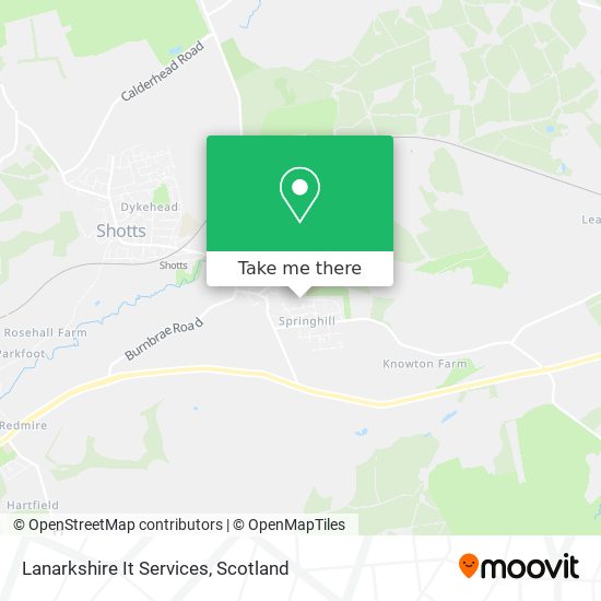 Lanarkshire It Services map