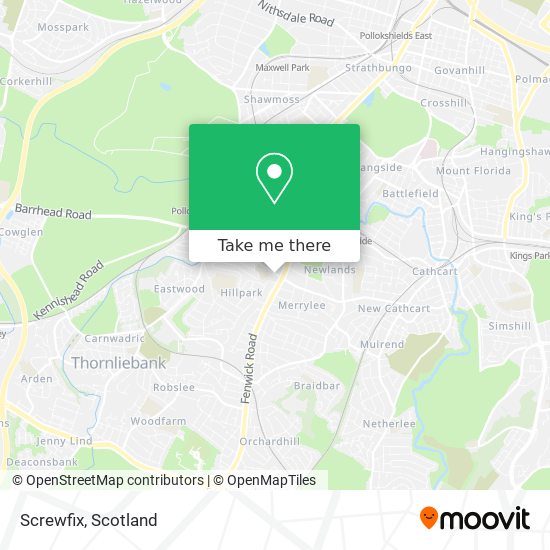 Screwfix map