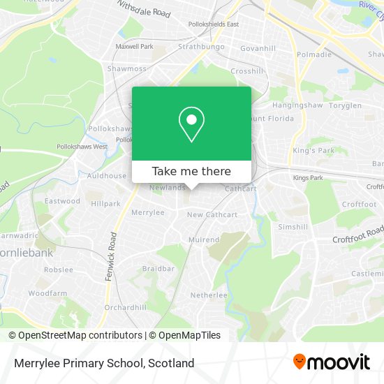 Merrylee Primary School map
