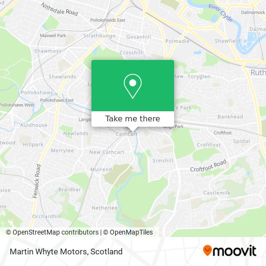 Martin Whyte Motors map