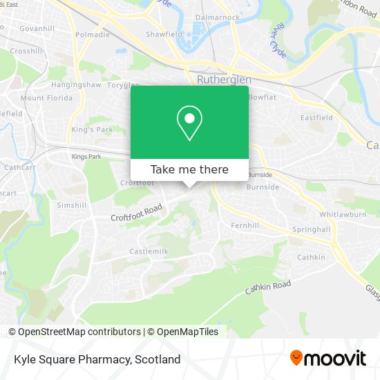 Kyle Square Pharmacy map