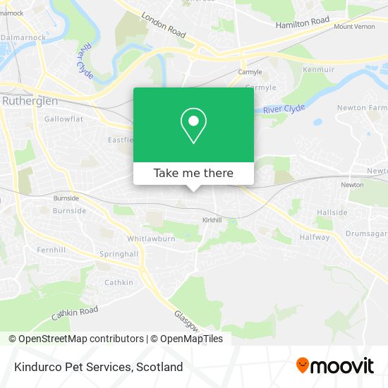 Kindurco Pet Services map