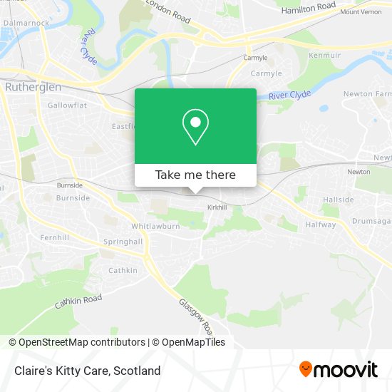 Claire's Kitty Care map