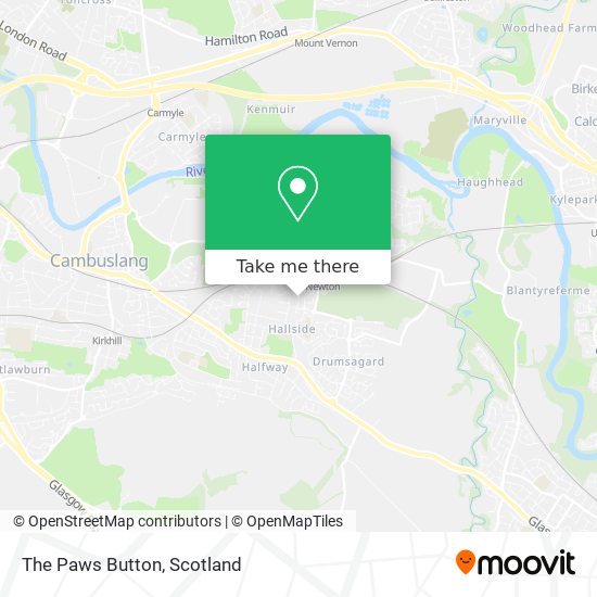 The Paws Button map