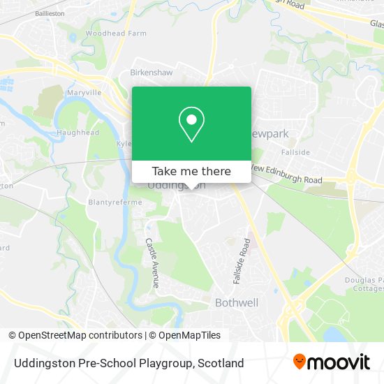 Uddingston Pre-School Playgroup map