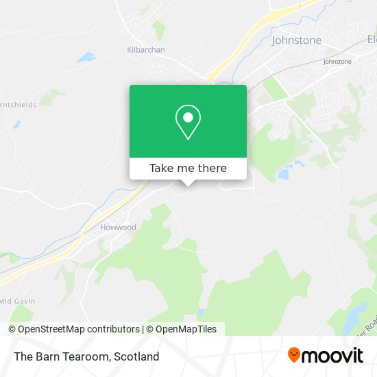 The Barn Tearoom map