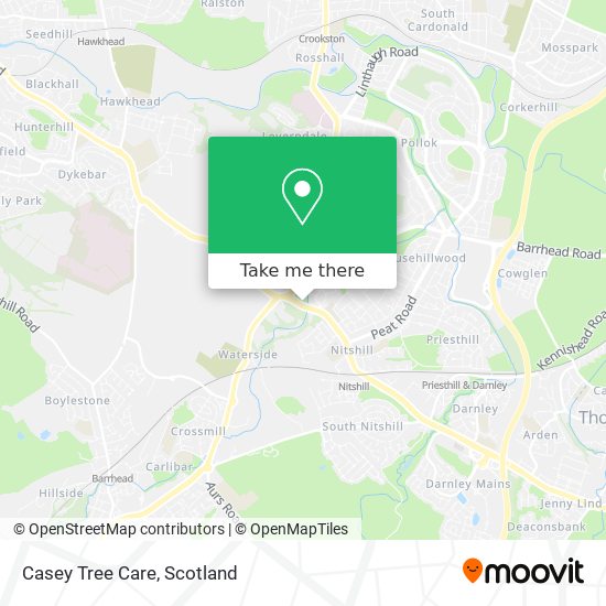 Casey Tree Care map