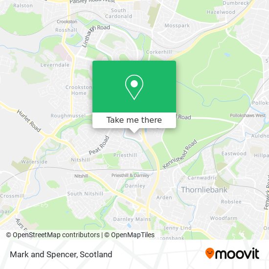 Mark and Spencer map