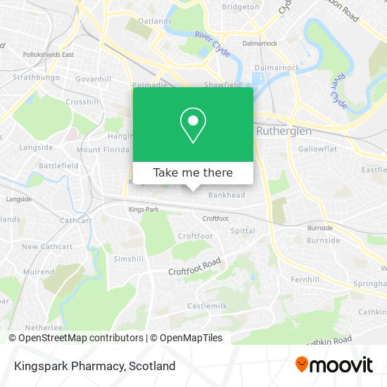 Kingspark Pharmacy map