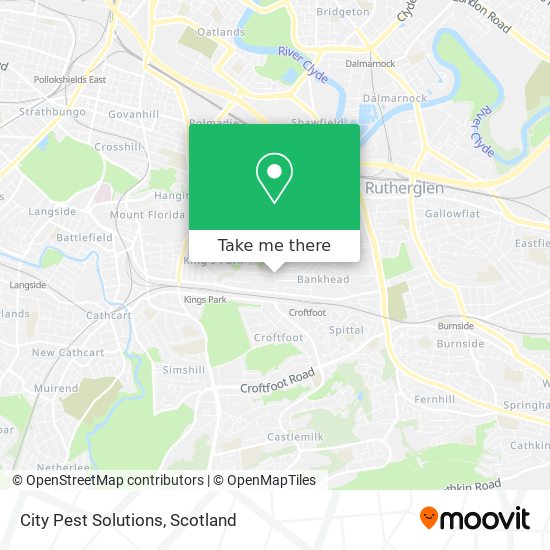 City Pest Solutions map