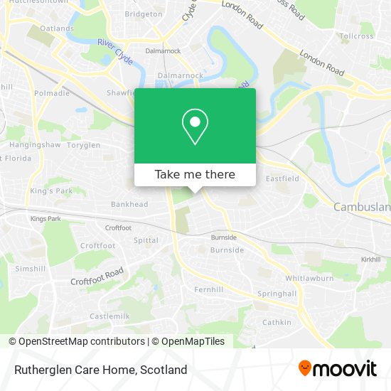 Rutherglen Care Home map