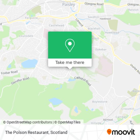 The Polson Restaurant map